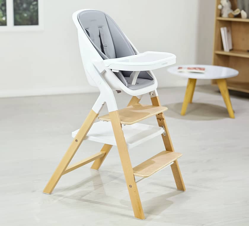 Silla de Comer 3 en 1 Malta Ceniza