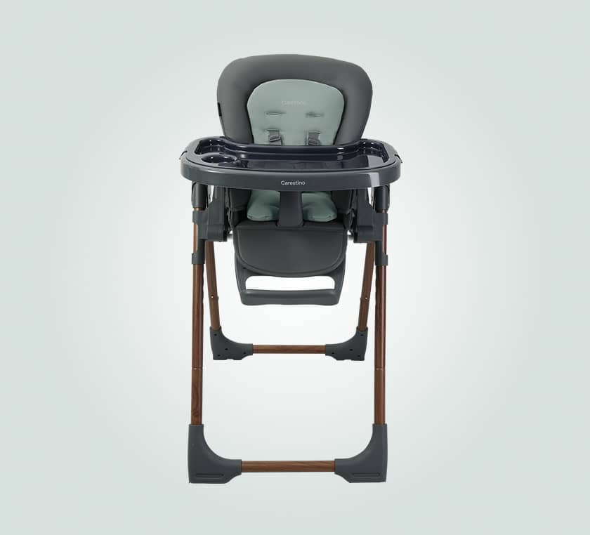 Silla de Comer Malmo con Pad Verde Seco