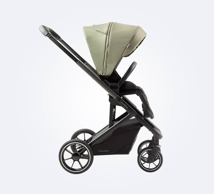 Cochecito GALES con Accesorios Verde Militar