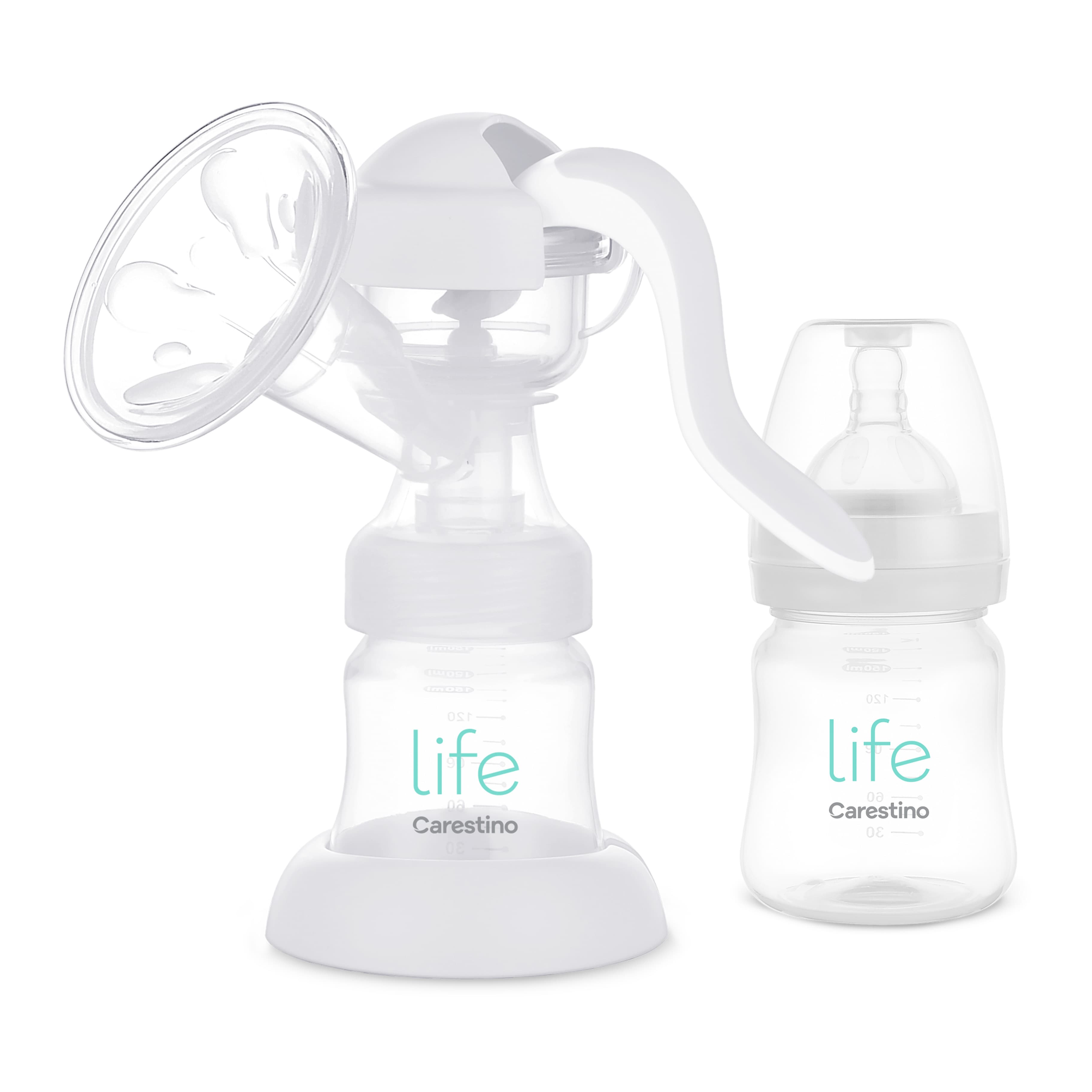 Imagen 1 de 4 de Extractor de Leche Manual con Mamadera