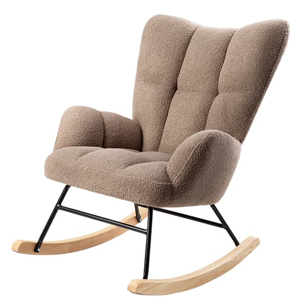 Silla Mecedora Alba Visón