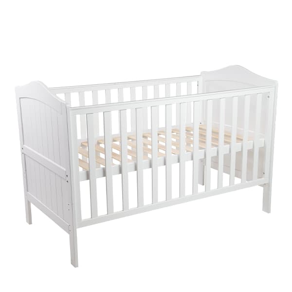 Cuna Evolutiva de Madera Toledo 140x70 Blanco