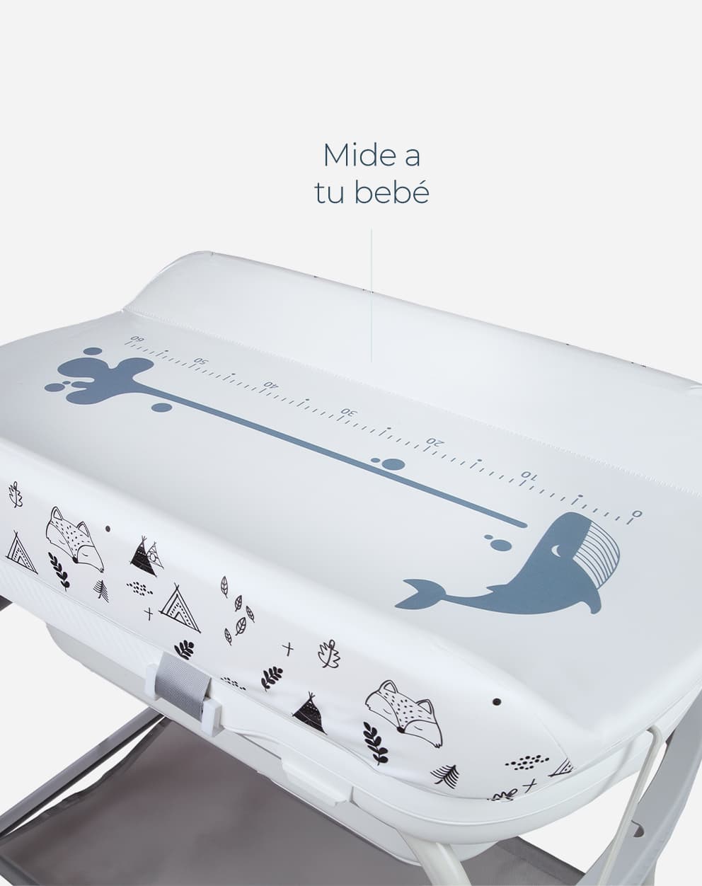 Cambiador con regla visual para seguir su crecimiento product image